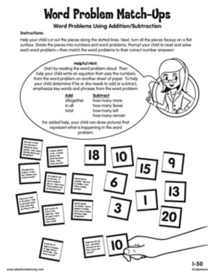 Word Problem Match-Ups