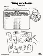 Missing Vowel Sounds