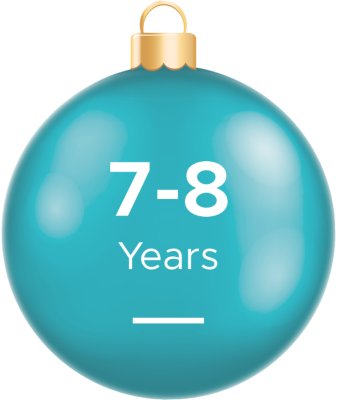 Shop gifts for ages seven to eight years.