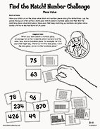 Find the Match! Number Challenge