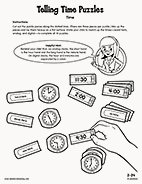 Telling Time Puzzles