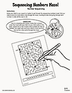 Sequencing Numbers Maze!