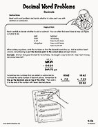 Decimal Word Problems