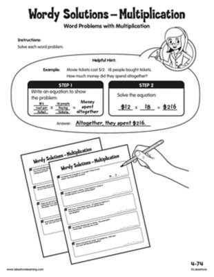 Wordy Solutions-Multiplication