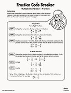 Fraction Code Breaker