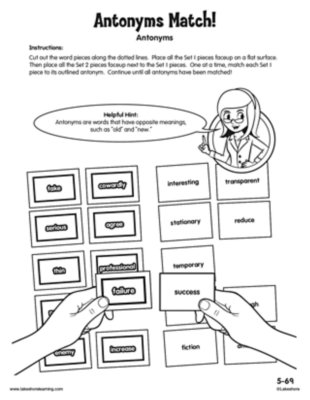 Antonyms Match