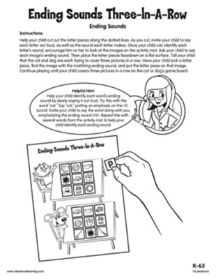 Ending Sounds Three-In-a-Row