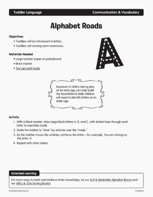 Alphabet Roads