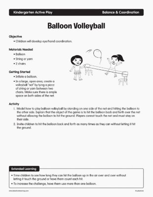 Balloon Volleyball