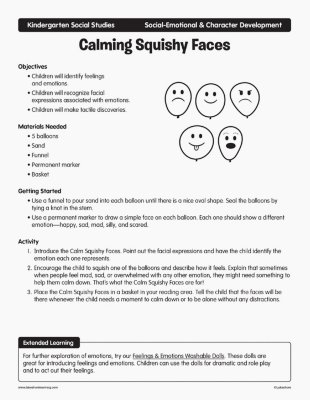 Calming Squishy Faces