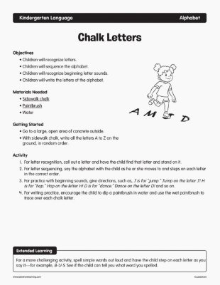 Chalk Letters