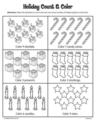 Holiday Count &amp; Color
