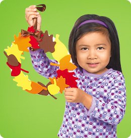 Fall Leaf Wreath