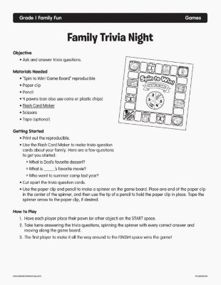 Family Trivia Night