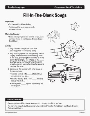 Fill-In-The-Blank Songs
