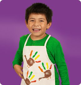 Turkey Handprint Apron