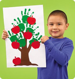 Handprint Apple Trees