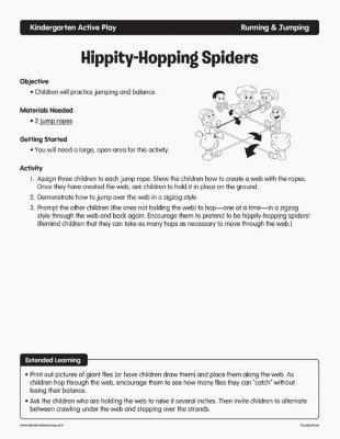 Hippity-Hopping Spiders