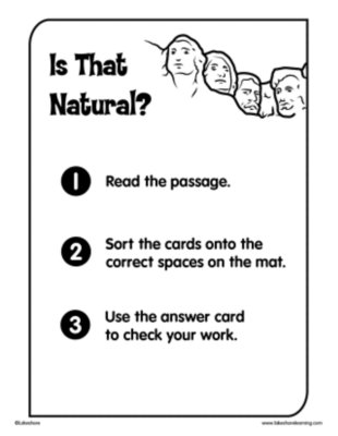 Is That Natural? Activity