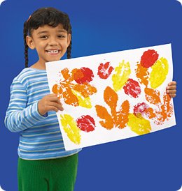 Leaf Print Place Mats