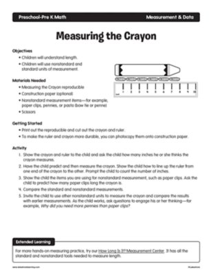 Measuring the Crayon