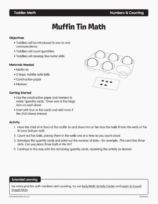 Muffin Tin Math