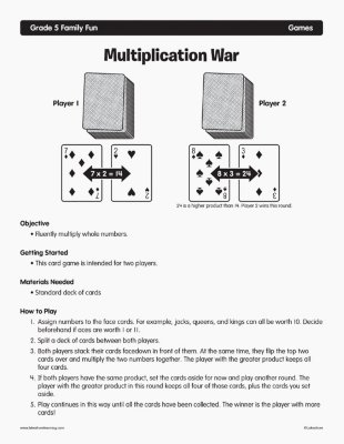 Multiplication War