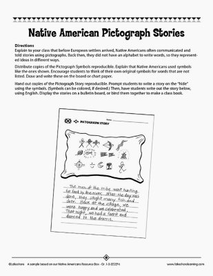 Native American Pictograph Stories
