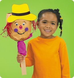 Paper Bag Scarecrows