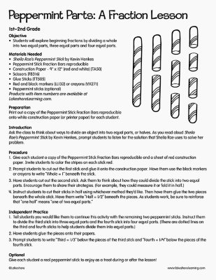 Peppermint Parts: A Fraction Lesson