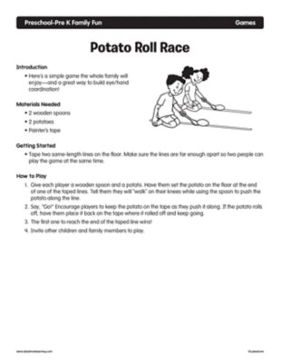Potato Roll Race 