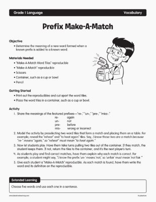 Prefix Make-A-Match