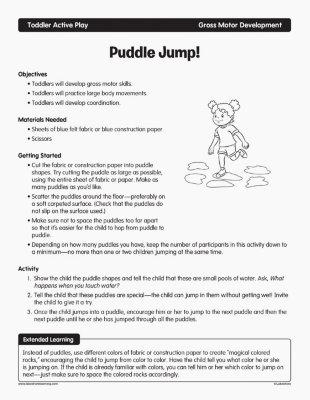 Puddle Jump!