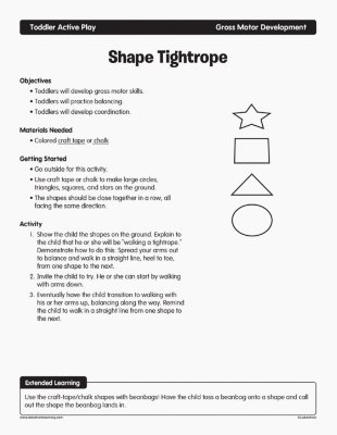 Shape Tightrope