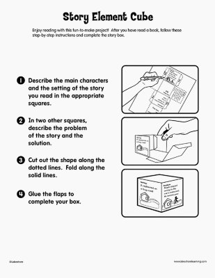 Story Element Cube