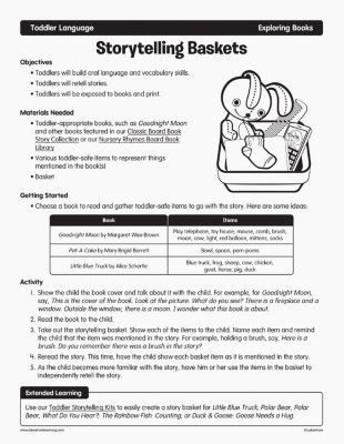 Storytelling Baskets
