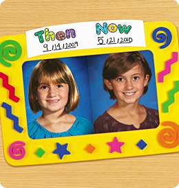 &ldquo;Then and Now&rdquo; Picture Frame