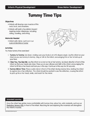 Tummy Time Tips