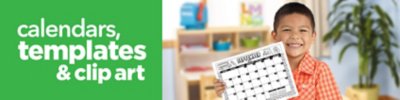 Calendars, Templates & Clip Art | Lakeshore® Learning Materials