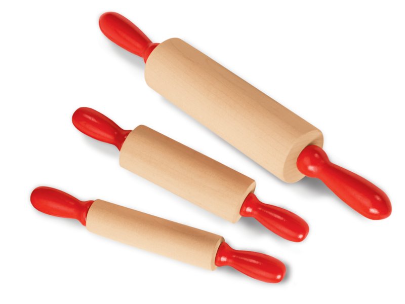 Wooden Playdough Tools Playdough and Sand Roller Wooden Rolling