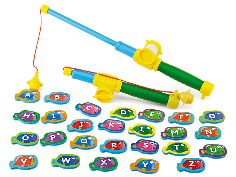 Fishing For Letters Game - No Time For Flash Cards