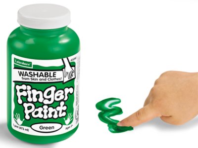 Washable Fingerpaint - Pint - Green