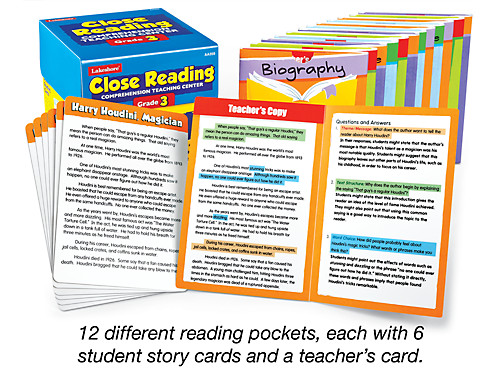 Teacher Made Reading Center Comprehension Skills Kit Locating Facts & Details 