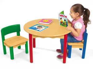 Toddler-Tough Table&nbsp;& Chairs Set