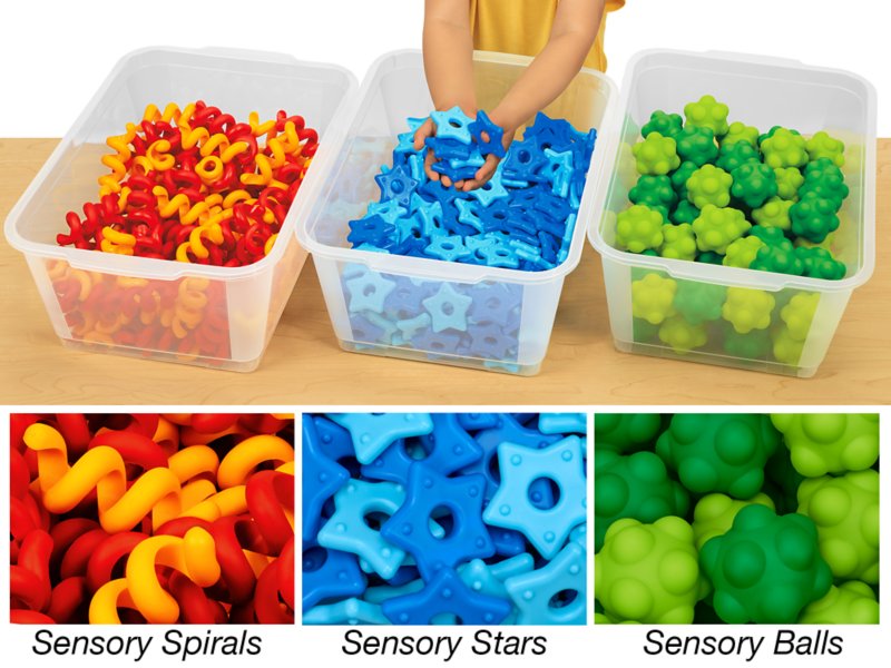 Toddler-Safe Washable Sensory Materials - Complete Set at Lakeshore Learning