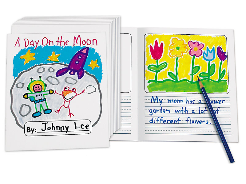 Write-A-Story Blank Books - Set Of 10 At Lakeshore Learning