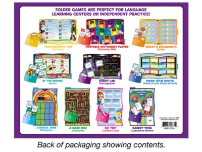 Vocabulary Folder Game Library - Gr. 4-5 at Lakeshore Learning