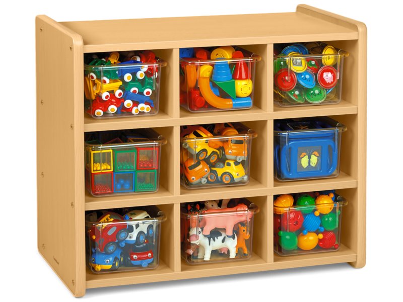 Heavy-Duty Toddler Cubby Storage Unit at Lakeshore Learning