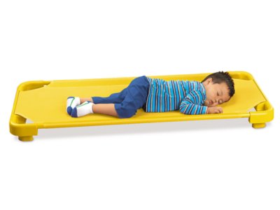 Kids Colors™ EasyStack Cot Yellow at Lakeshore Learning