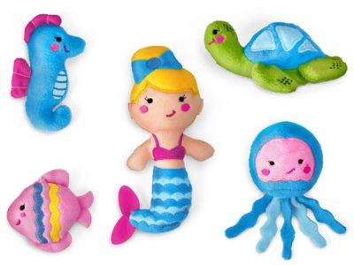 Mermaid Friends Soft Dolls at Lakeshore Learning